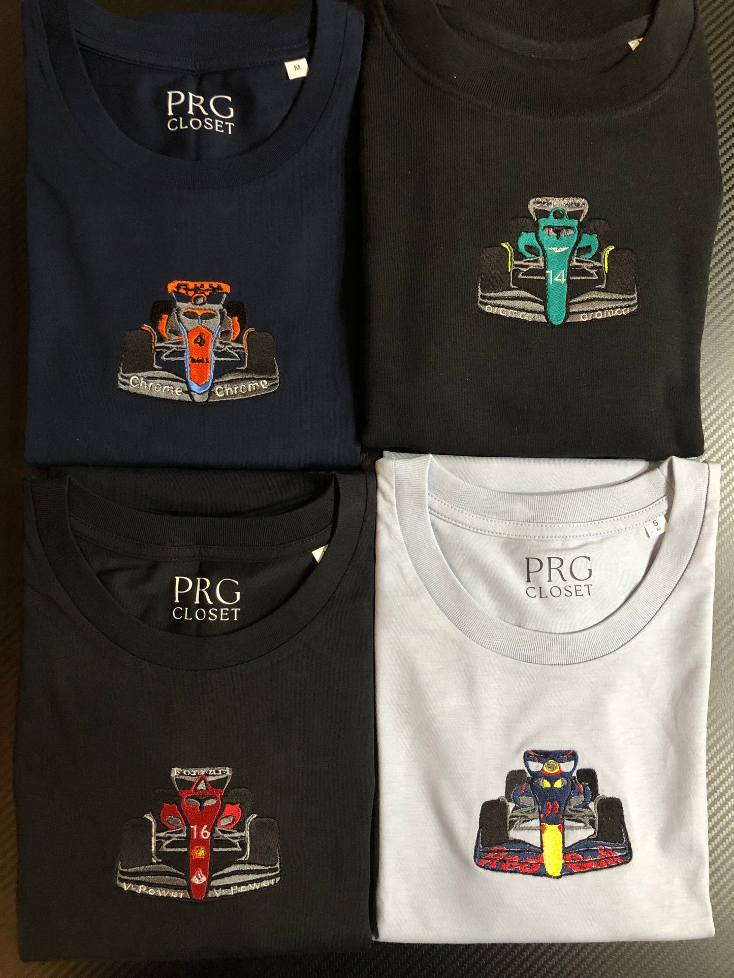 Red Bull F1 Monopost Embroidered T-Shirt