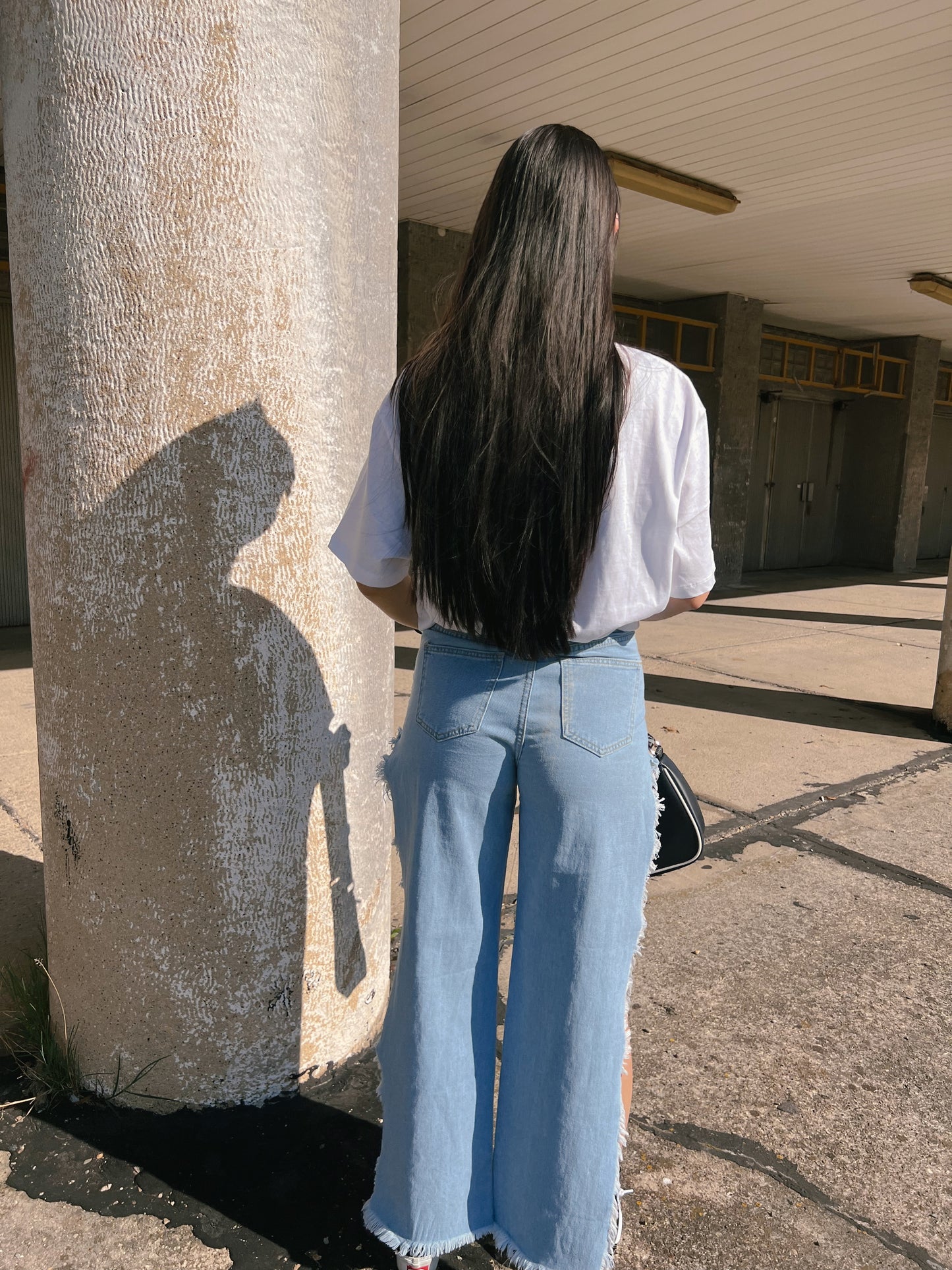Slit Jeans