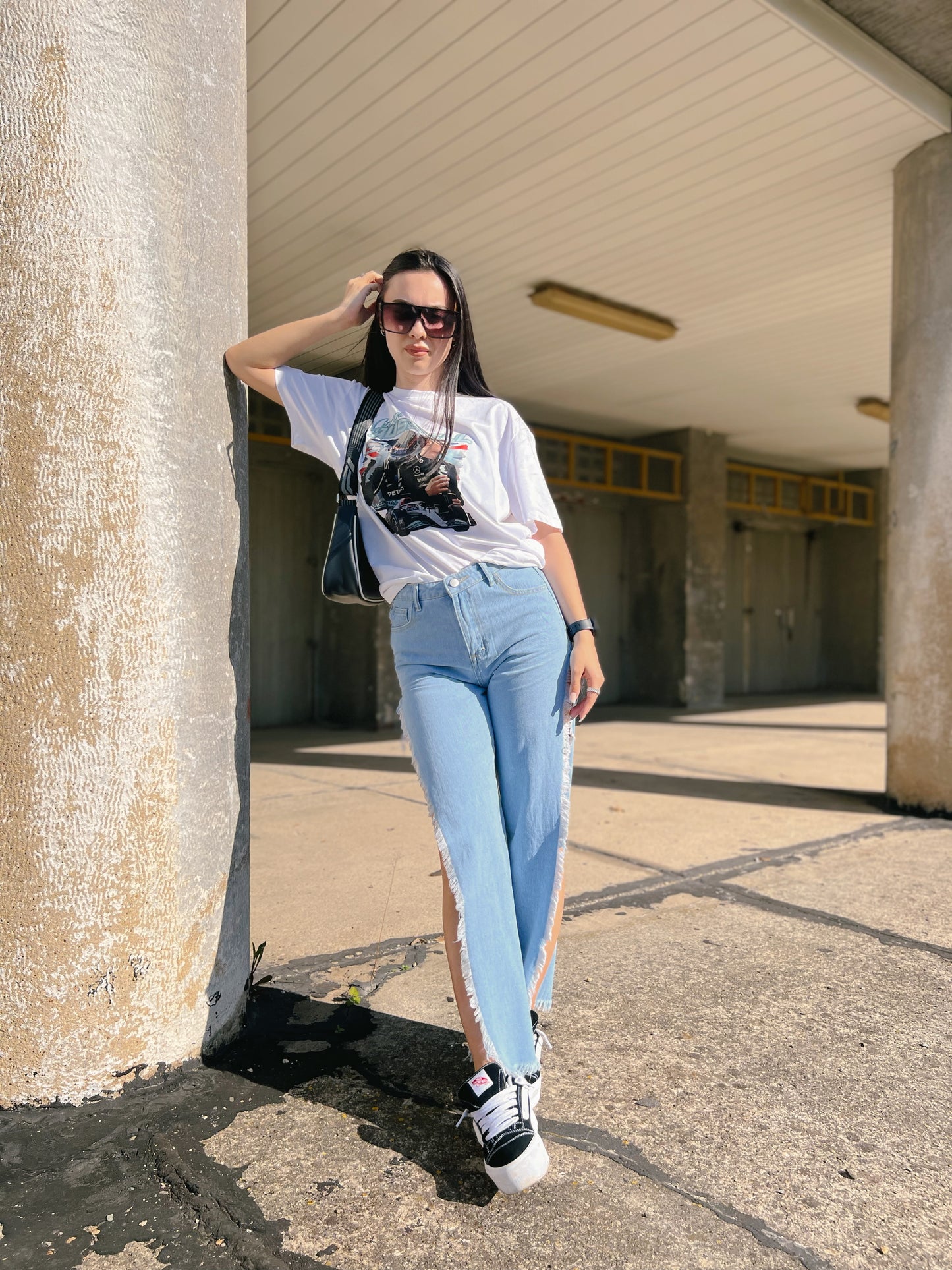 Slit Jeans