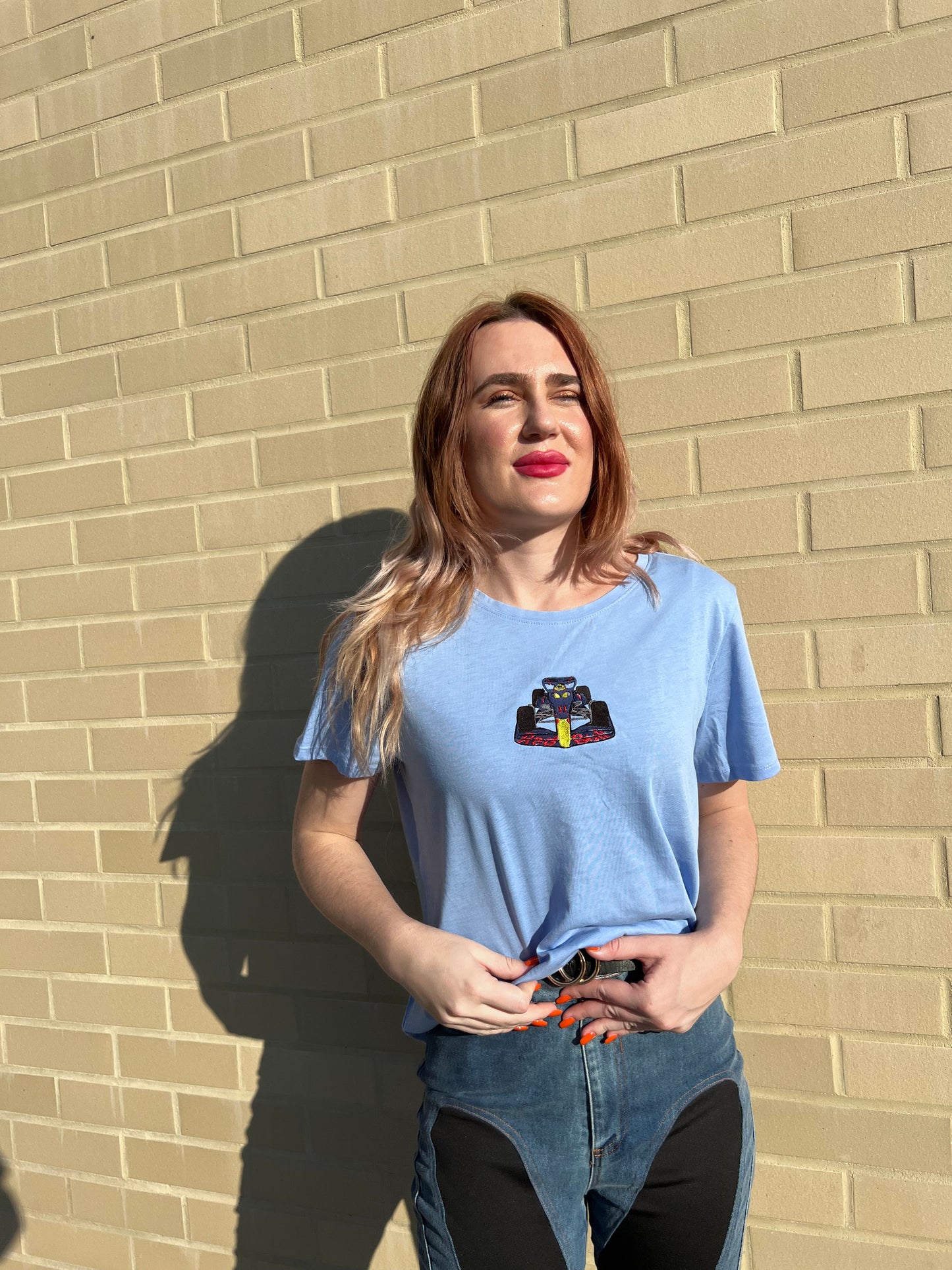 Red Bull F1 Monopost Embroidered T-Shirt