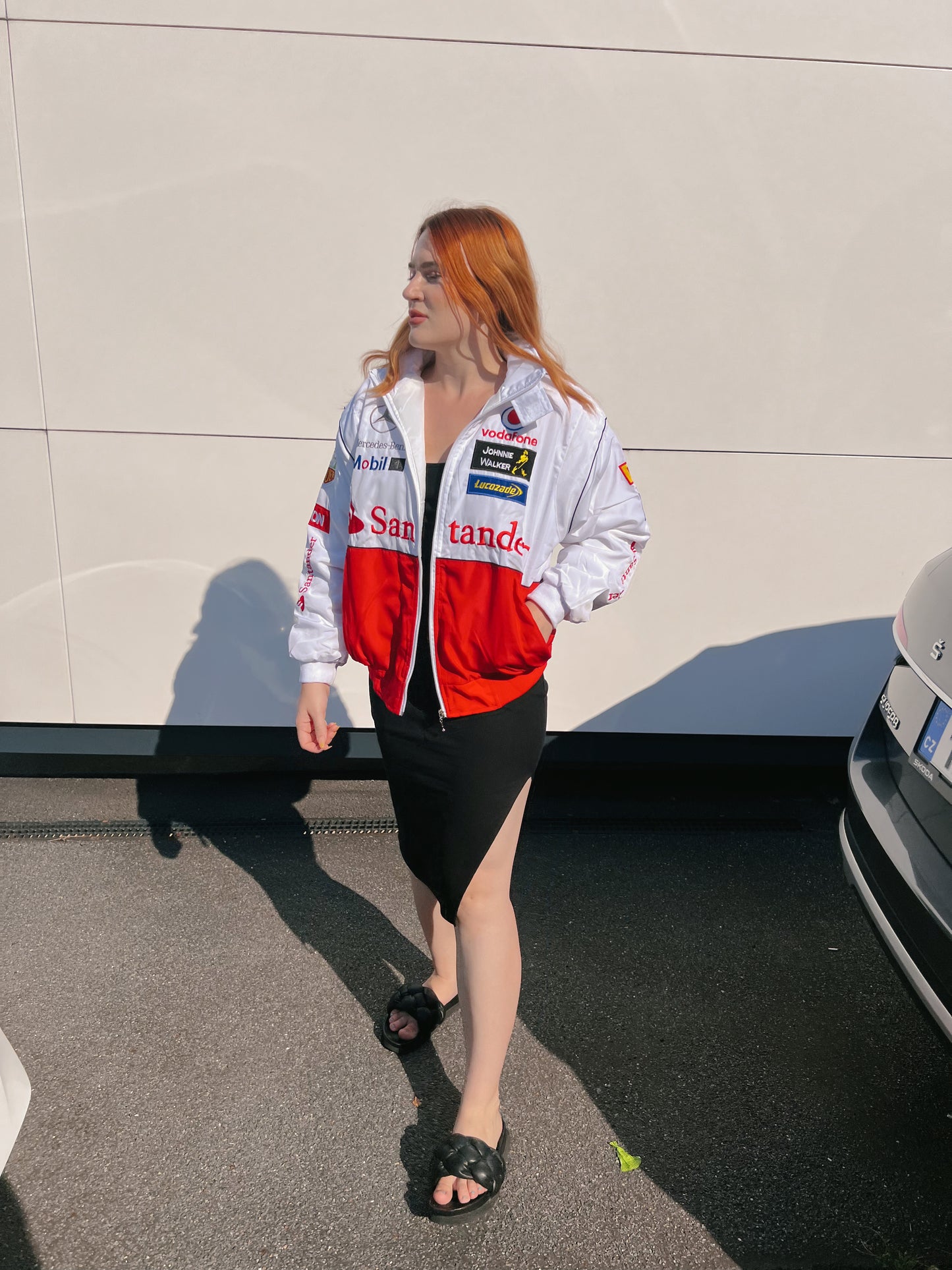McLaren Mercedes Vintage Bomber Jacket