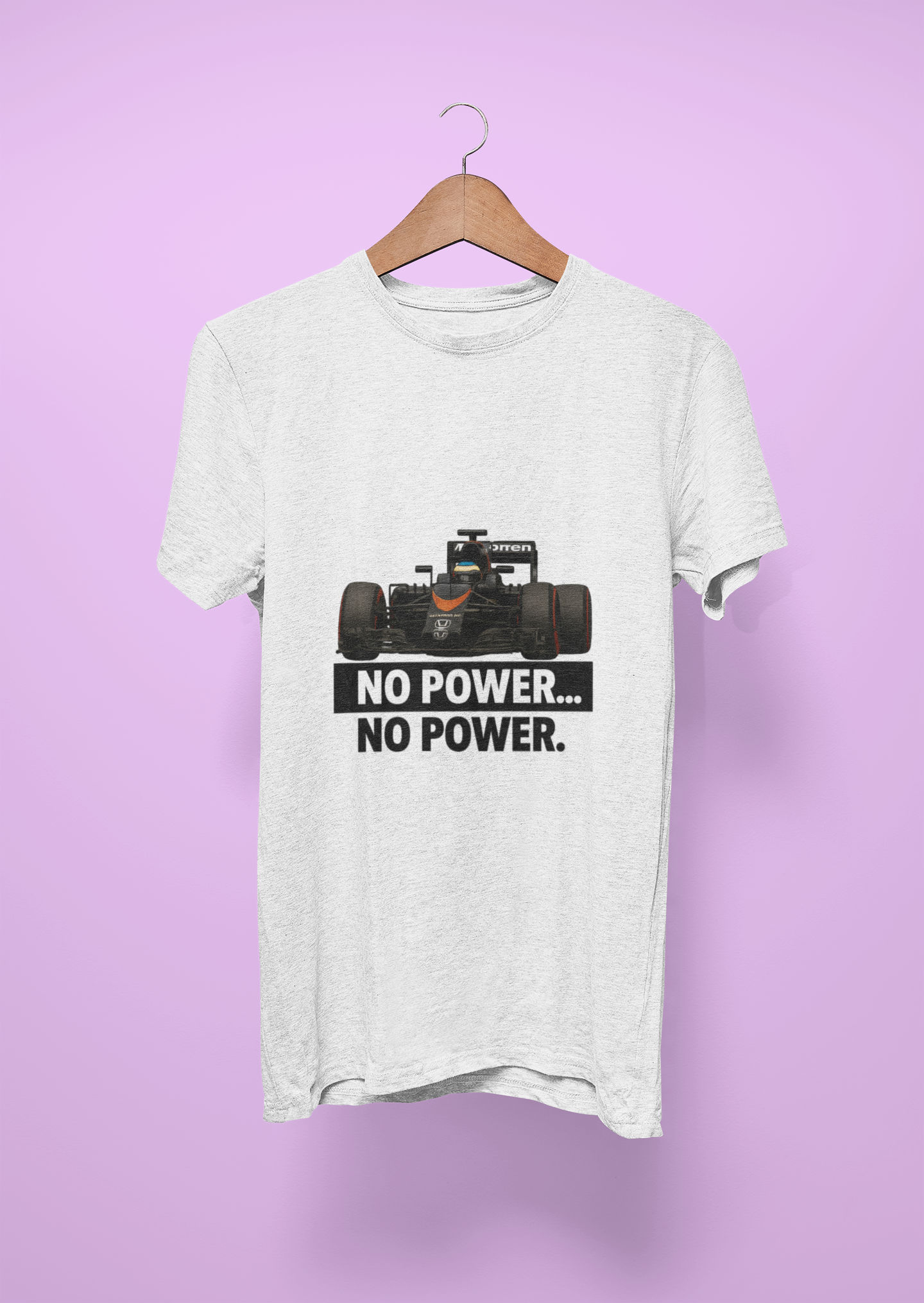 Fernando Alonso – No Power, No Power Tee