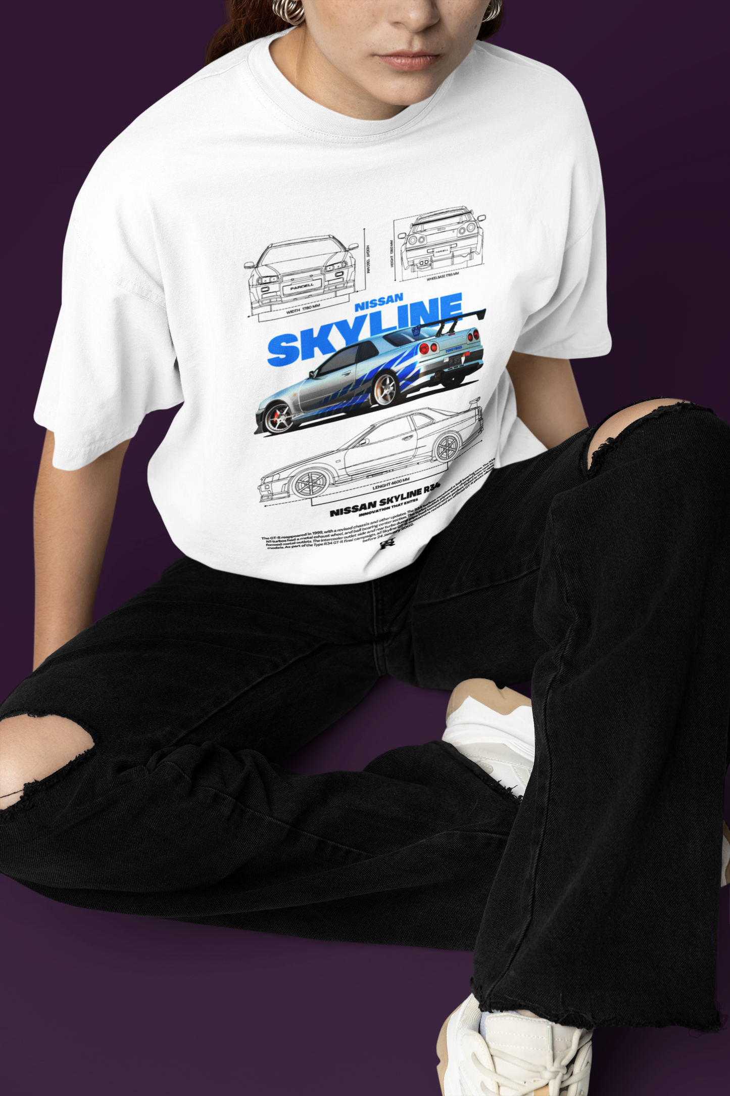 Nissan Skyline R34 T-Shirt