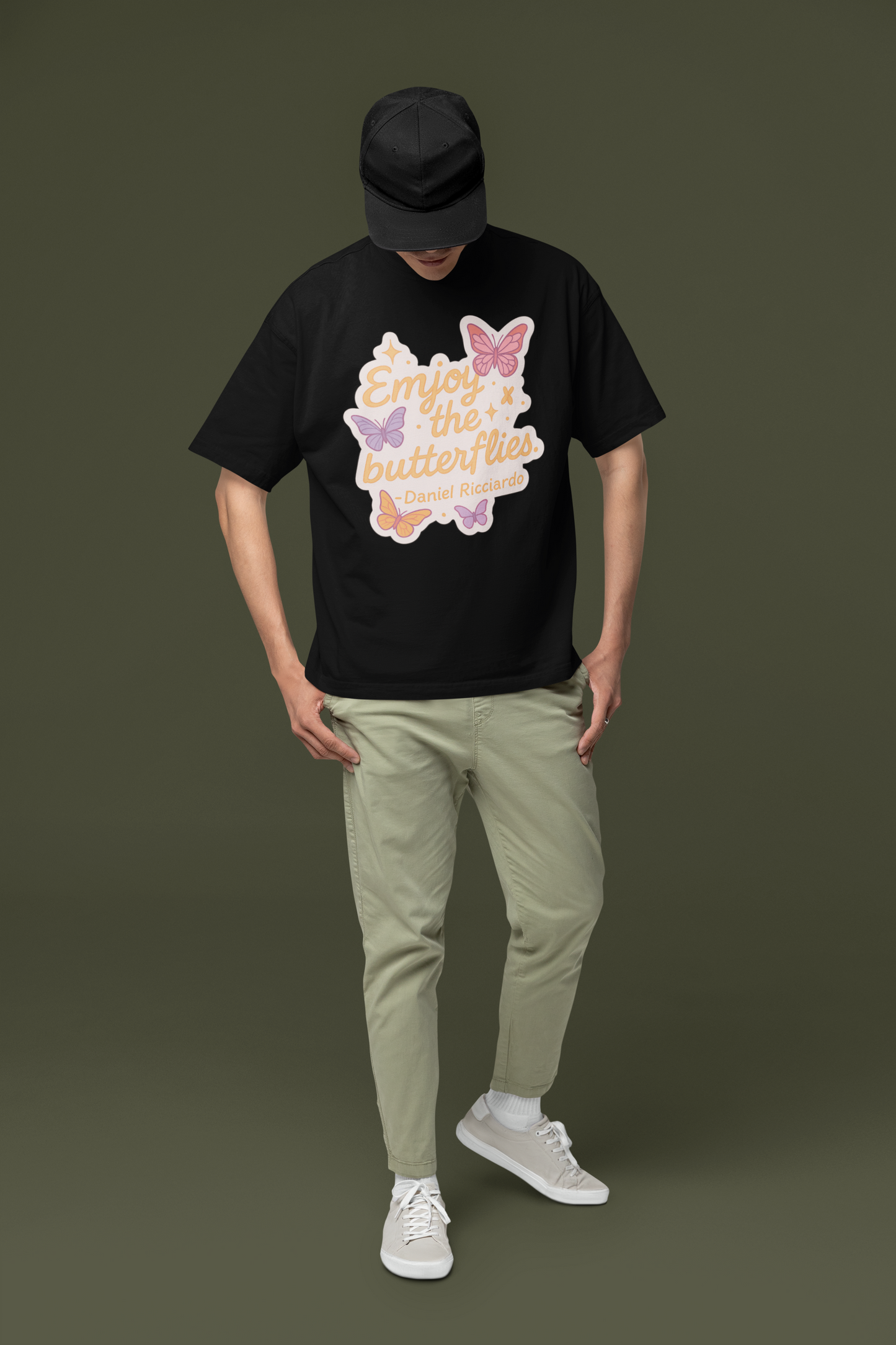 Enjoy the Butterflies – Daniel Ricciardo T-Shirt