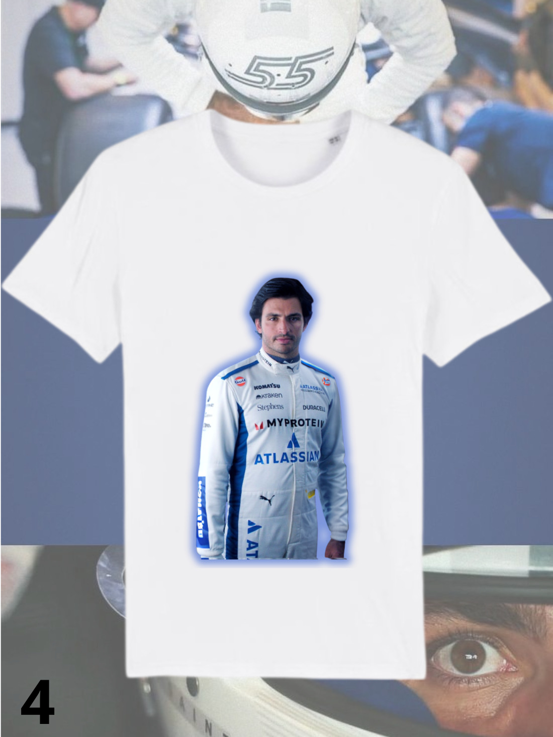 Carlos Sainz Multiple Designs