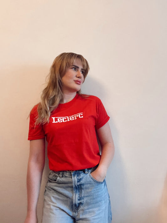 Vyšívané tričko Leclerc