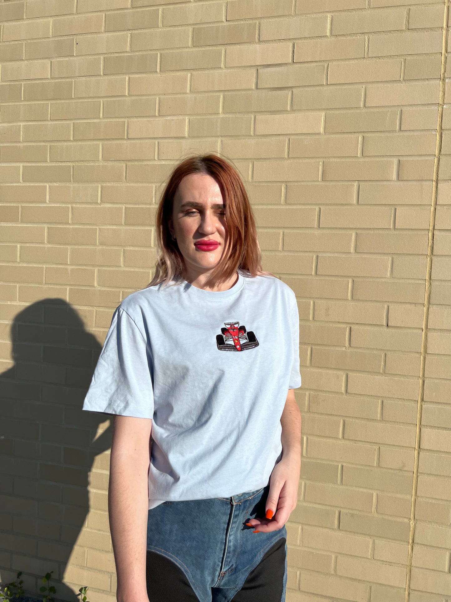 Ferrari F1 Monopost Embroidered T-Shirt