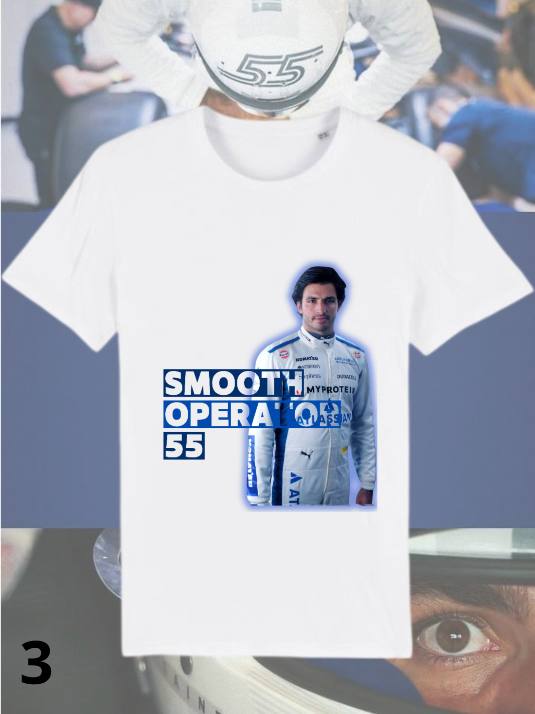Carlos Sainz Multiple Designs