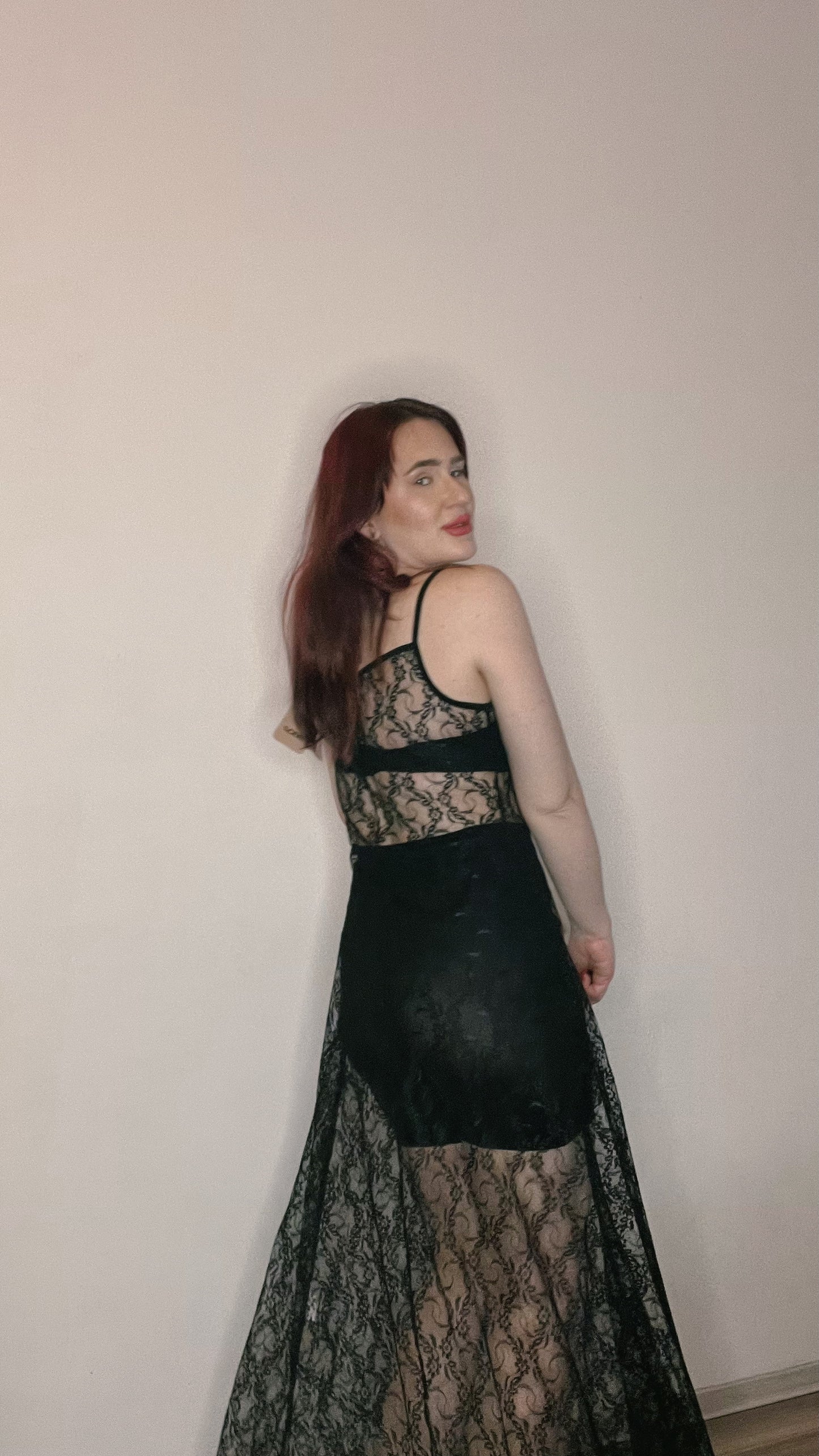 Elif Lace Maxi Dress