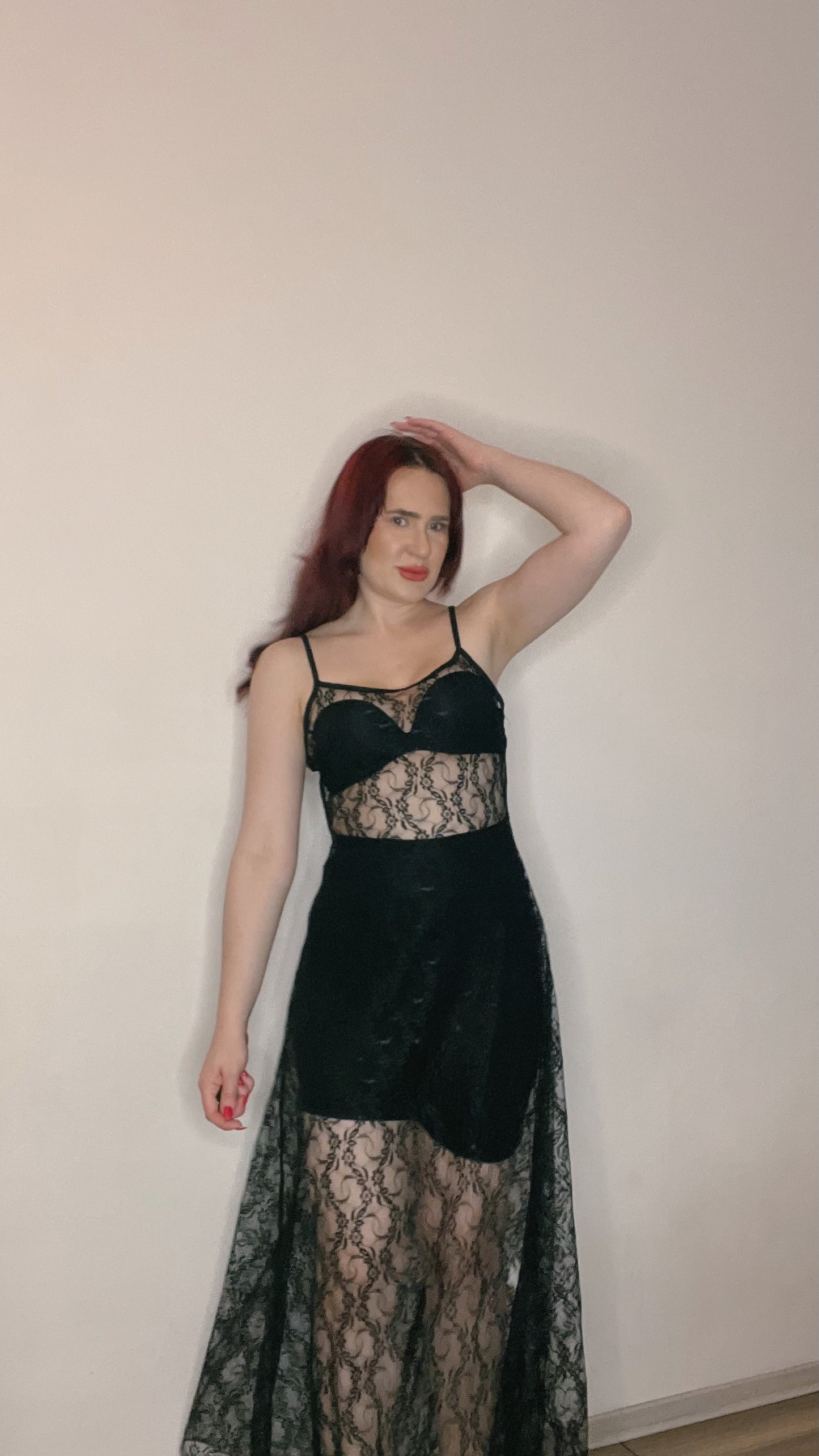 Elif Lace Maxi Dress