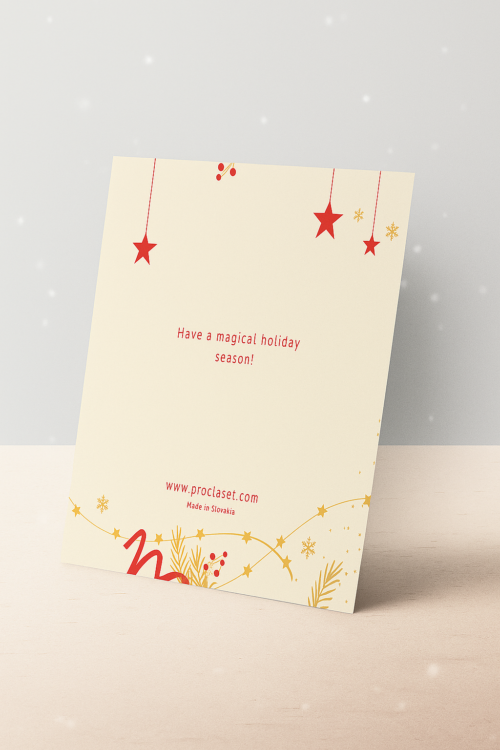 Buon Natale Formula 1 Christmas Card