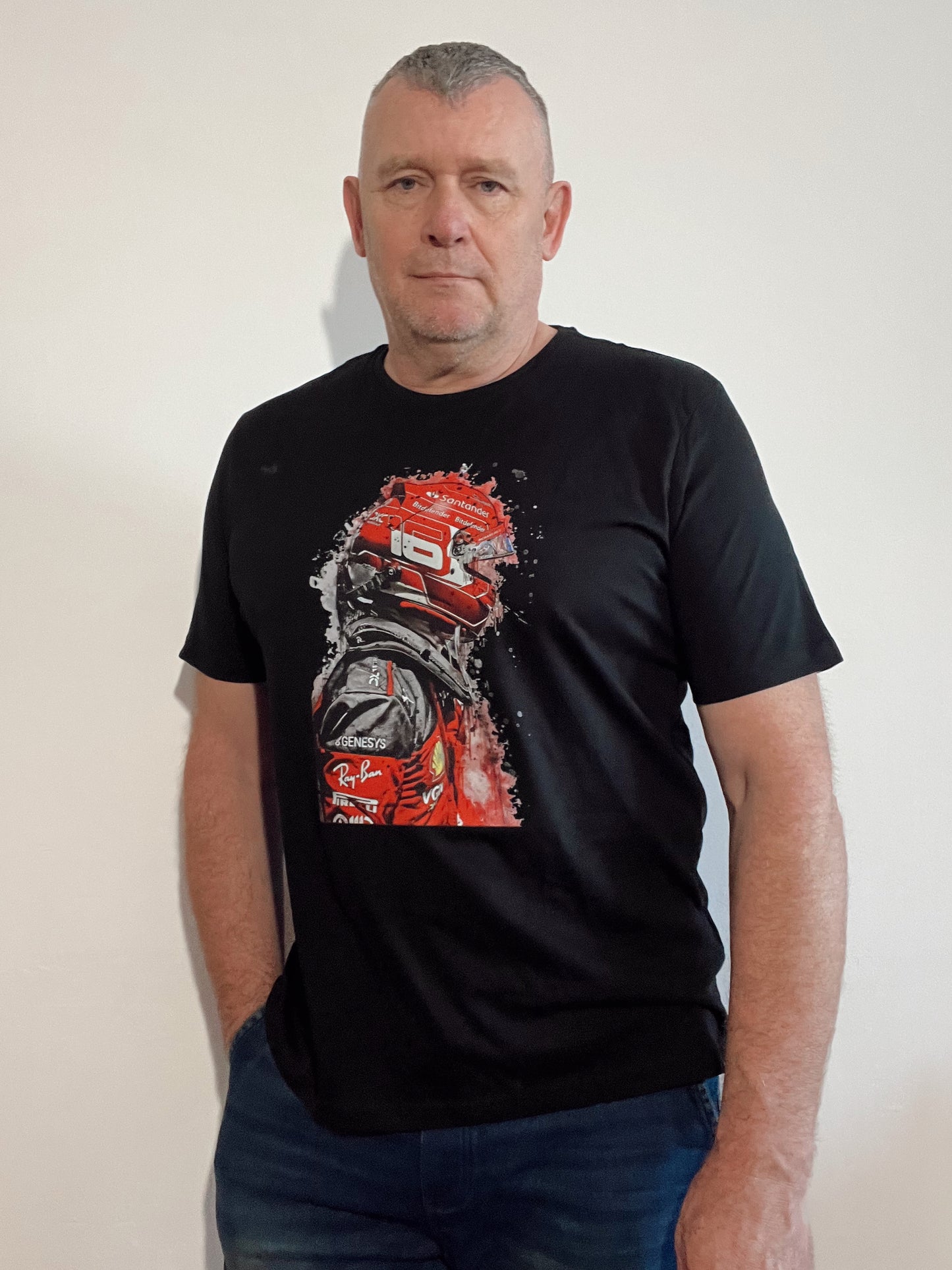 Charles Leclerc T-Shirt with Print