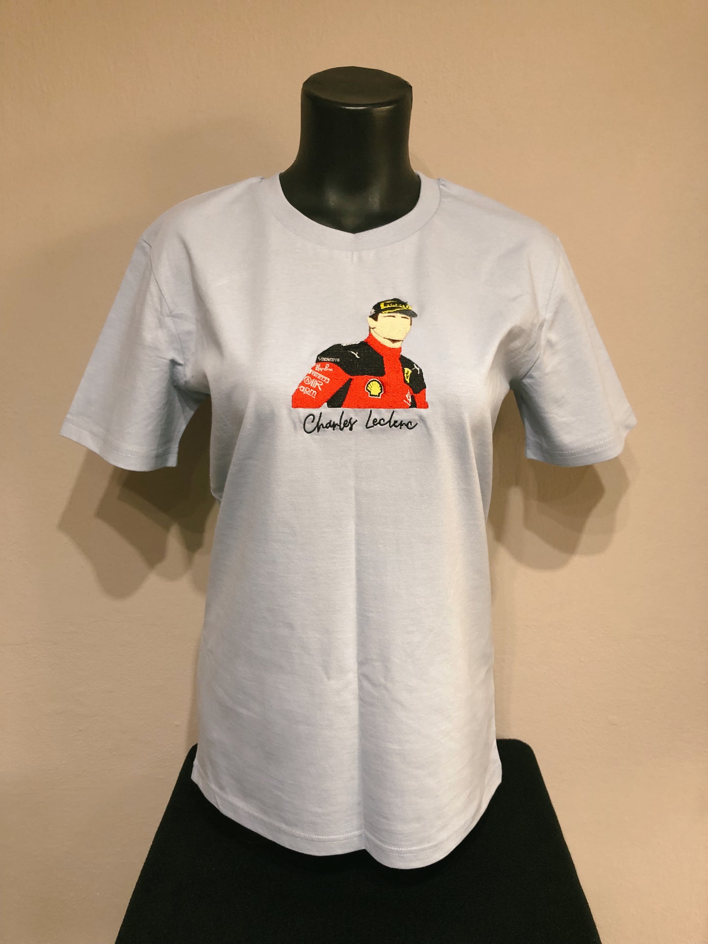 Charles Leclerc Embroidered T-Shirt