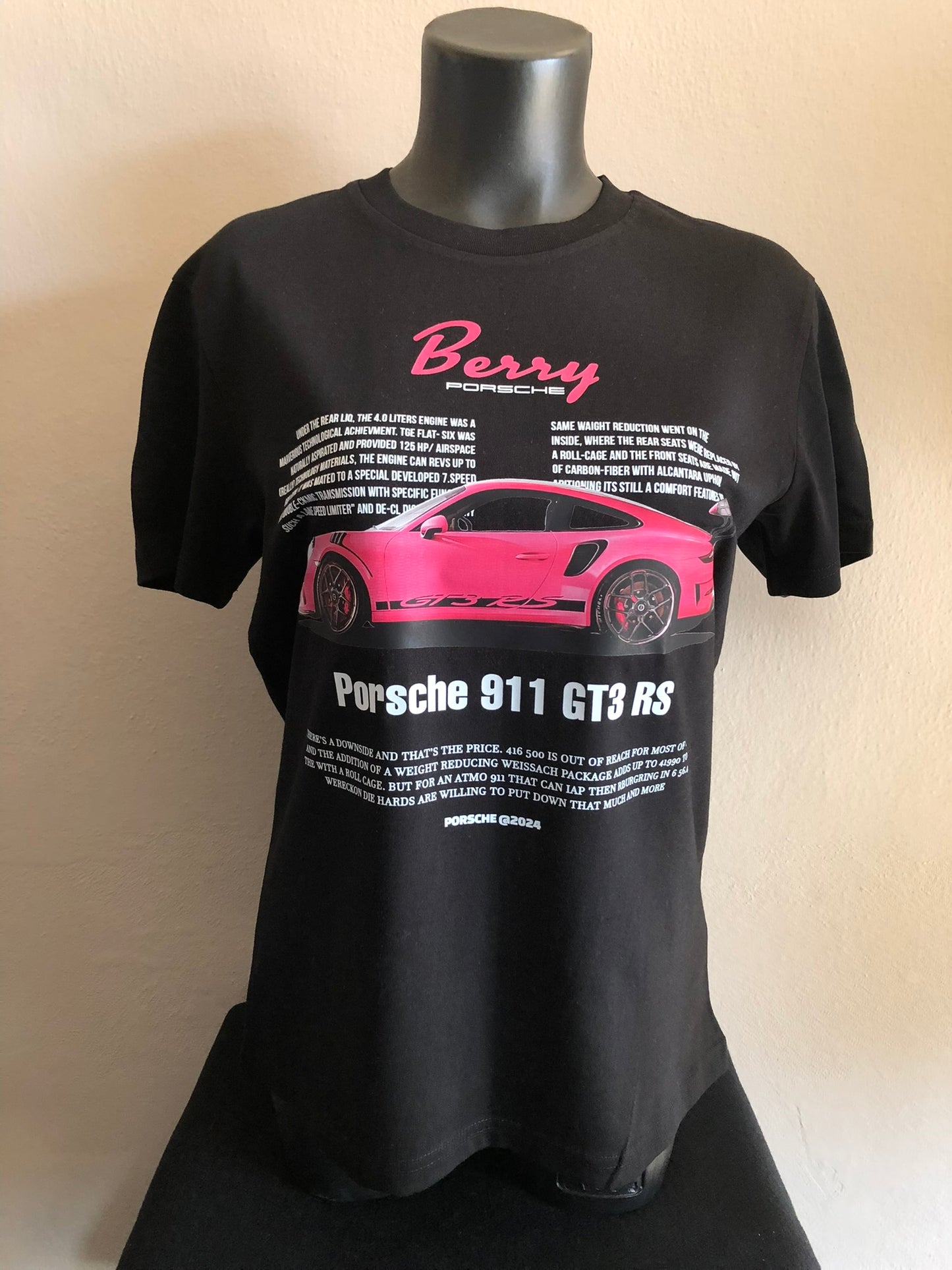 Berry Pink Porsche
