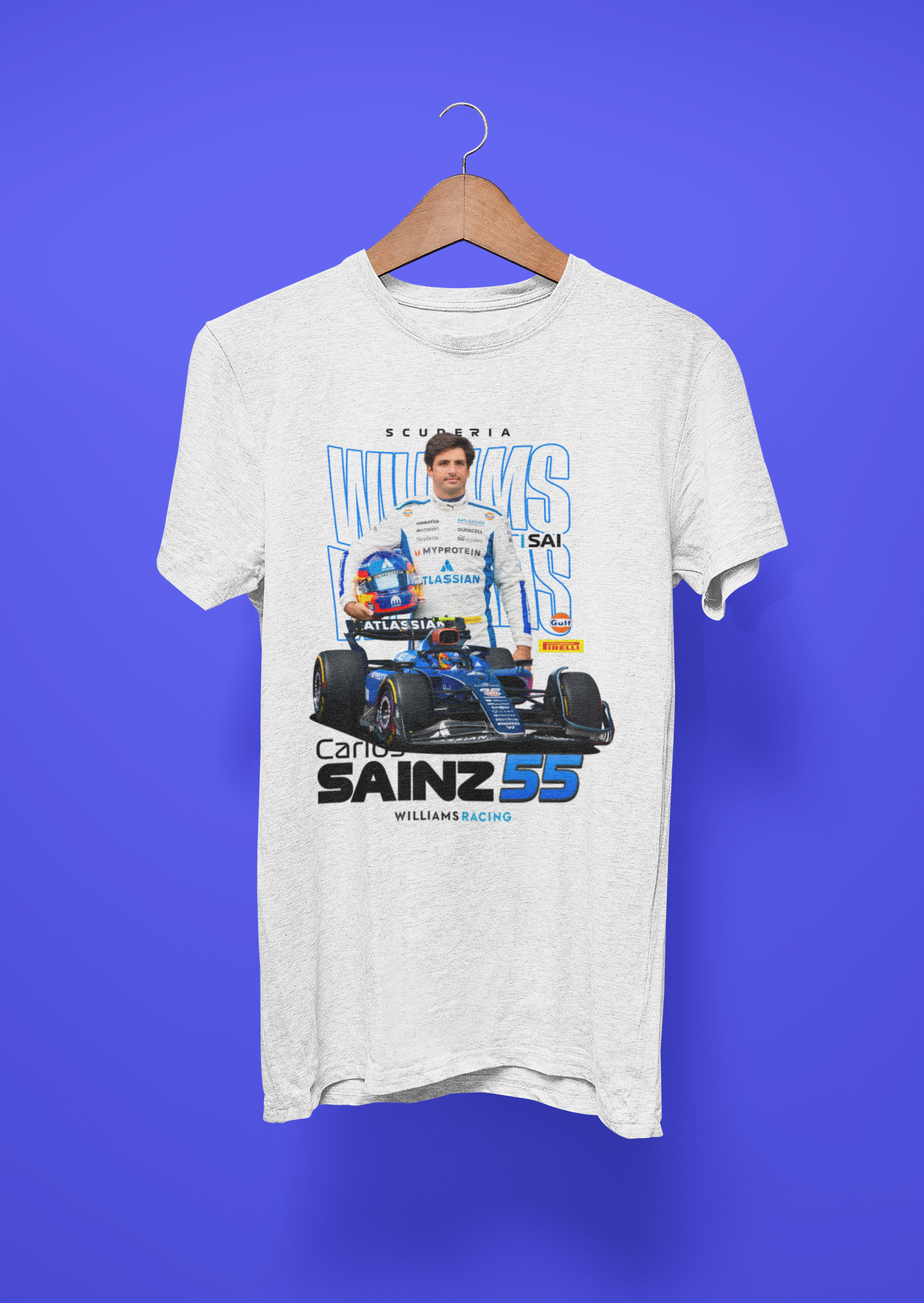 Carlos Sainz 55 F1 T-Shirt
