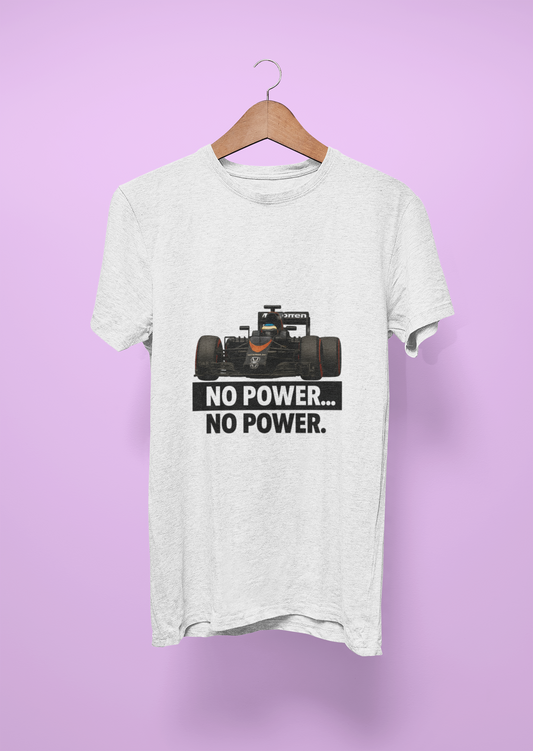 Fernando Alonso – No Power, No Power Tee
