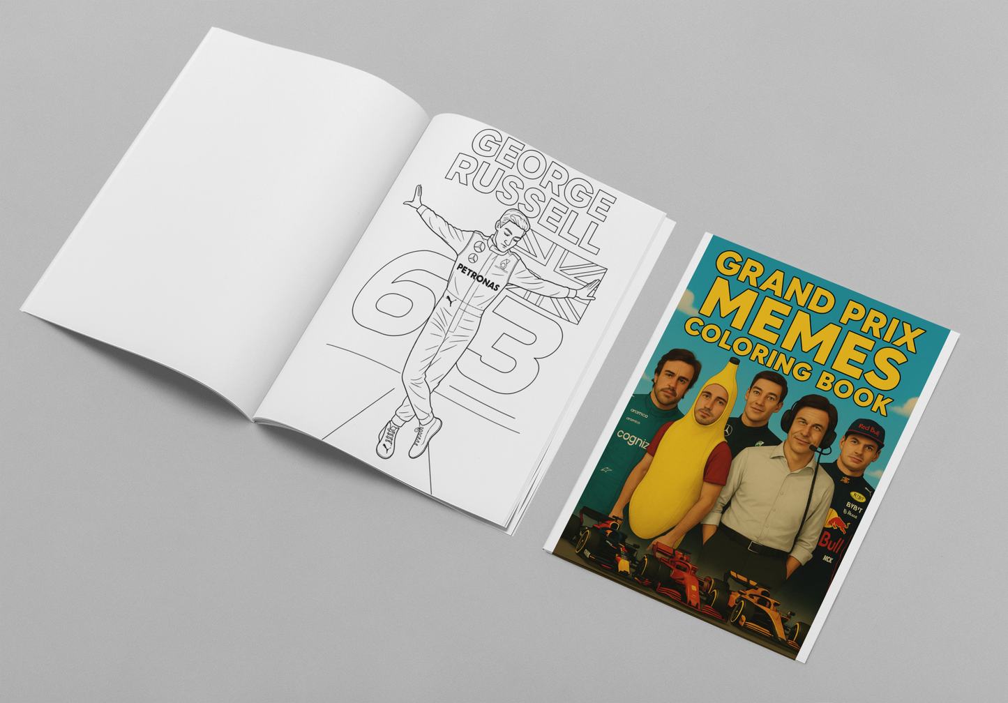 GRAND PRIX MEMES – COLORING BOOK (SPECIAL EDITION)