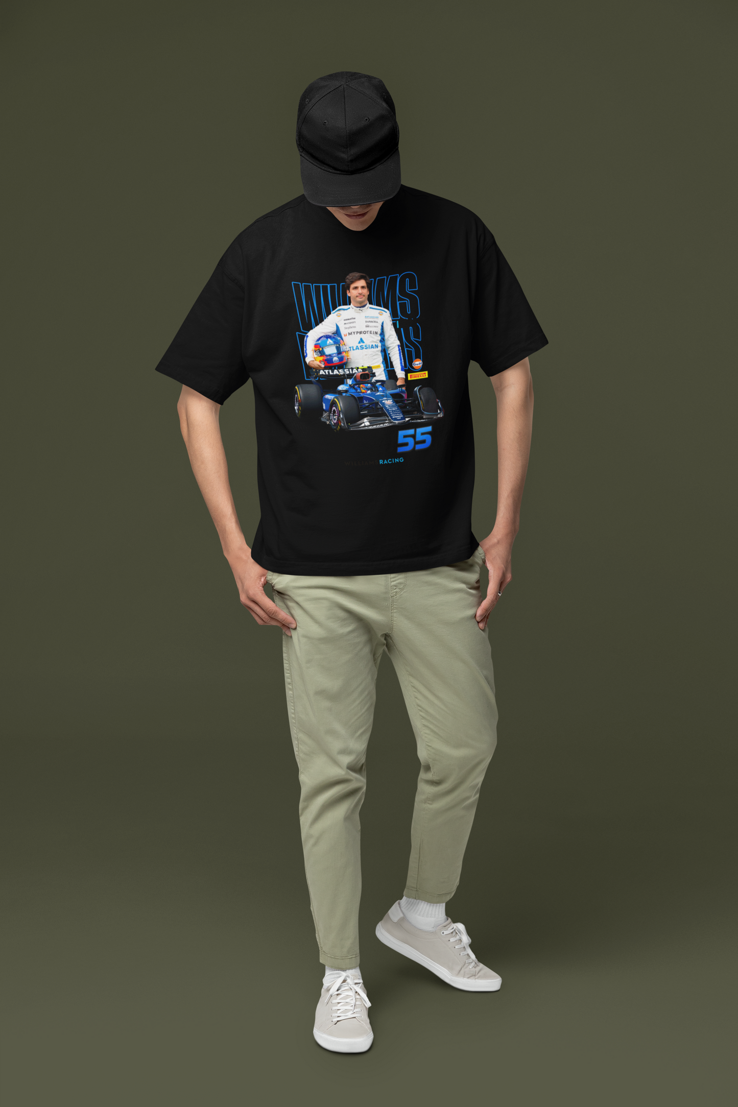 Carlos Sainz 55 F1 T-Shirt